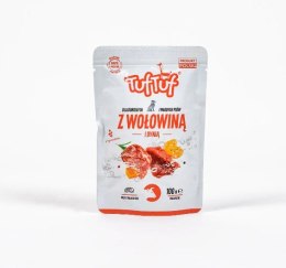 TUF TUF Saszetka wołowina z dynią 100 g x 10szt.