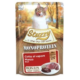 Agras Pet Foods STUZZY dla kotów Monoprotein Wołowe dla Dorosłych 85g