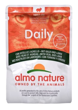 Almo nature ALMO NATURE Daily Menu Cielęcina z jagnięciną - saszetka 70g