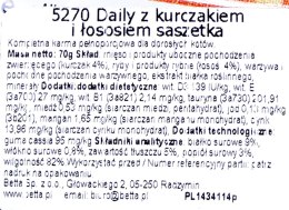 Almo nature ALMO NATURE Daily Menu Kurczak z łososiem - saszetka 70 g