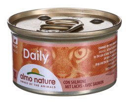 Almo nature ALMO NATURE Daily Menu Mus z łososiem - mokra karma dla kota - puszka 85 g