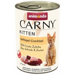 Animonda ANIMONDA Cat Carny Kitten Koktajl z drobiem - mokra karma dla kota - 400 g