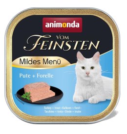 Animonda ANIMONDA Vom Feinsten Mildes Menu, Indyk, Pstrąg - mokra karma dla kota - 100 g