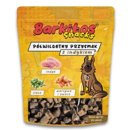 BARKITOS SNACKS Półwilgotny przysmak dla psów indyk 150g