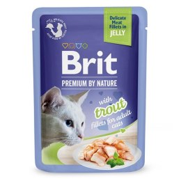 Brit BRIT Premium Trout Fillets in Jelly - mokra karma dla kota - 85 g