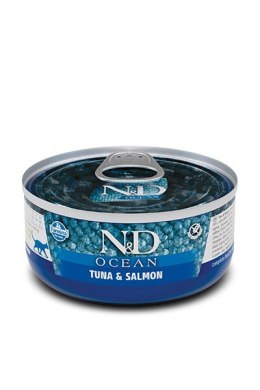 Farmina FARMINA N&D Cat Ocean Tuna, Salmon - mokra karma dla kota - 70 g