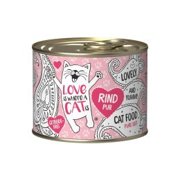 Love is where a cat is Love is where a cat is® z czystą wołowiną 200g