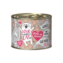 Love is where a cat is Love is where a cat is® z indykiem i perliczką 200g