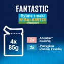 PURINA NESTLE FELIX Fantastic Ryba z warzywami - mokra karma dla kota - 4x85g