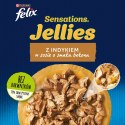 PURINA NESTLE Purina Felix Sensations Sauce z indykiem w sosie o smaku bekonu - mokra karma dla kota - saszetka 85 g