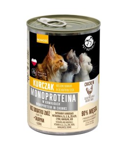 PetRepublic PetRepublic MONOPROTEINA dla kota kurczak sos 400 g