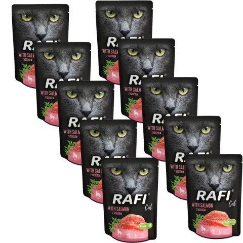 Rafi Cat Łosoś saszetka 10 x 300 g