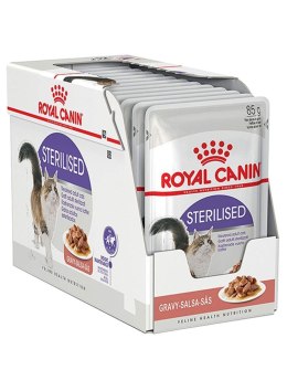 Royal Canin ROYAL CANIN FHN Sterilised w sosie - mokra karma dla kota dorosłego - 12x85g