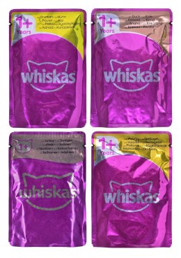 Whiskas WHISKAS Drobiowa uczta w galaretce - mokra karma dla kota - 80x85 g