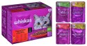 Whiskas WHISKAS Klasyczne Posiłki w sosie - mokra karma dla kota - saszetka - 12x85 g