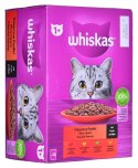 Whiskas WHISKAS Klasyczne Posiłki w sosie - mokra karma dla kota - saszetka - 12x85 g