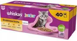 Whiskas WHISKAS Mokra Karma dla kota Gal Junior Drób 40x85g