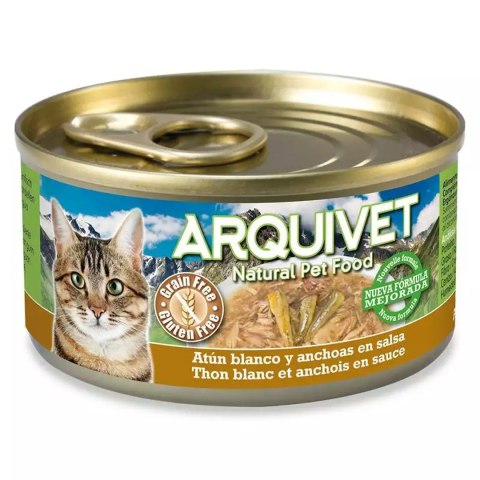 ARQUIVET Arquivet dla kota z tuńczykiem i sardelką 80 g ARQUIVET Arquivet dla kota z tuńczykiem i sardelką 80 g