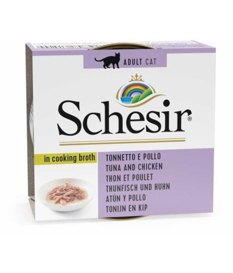 Agras Pet Foods SCHESIR Adult Tuna nad Chicken in Broth 70g