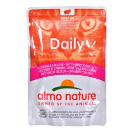 Almo nature ALMO NATURE Daily Menu Tuńczyk z łososiem - mokra karma dla kota - saszetka 70 g