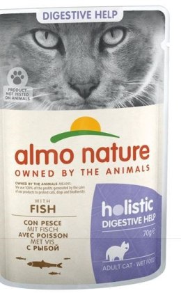 Almo nature ALMO NATURE Functional Sensitive z rybą - mokra karma dla dojrzałych kotów 70g