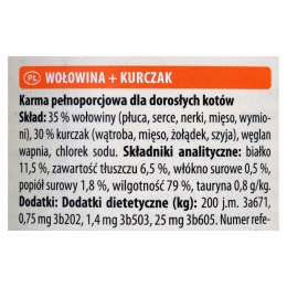 Animonda ANIMONDA Carny Adult wołowina i kurczak - mokra karma dla kota - 400g