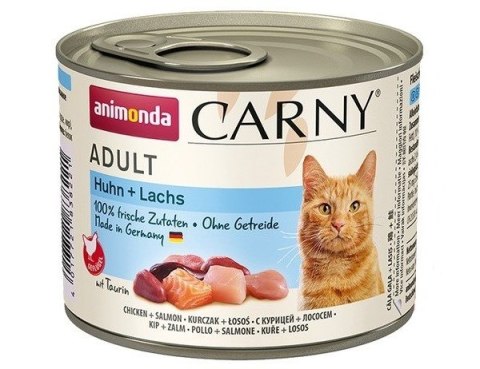 Animonda ANIMONDA Cat Carny Adult Kurczak z łososiem - mokra karma dla kota - 200g