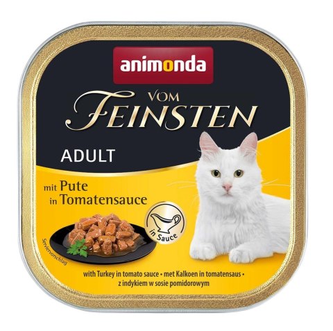 Animonda ANIMONDA Vom Feinsten Classic Cat indyk w pomidorowym sosie - mokra karma dla kota - 100g