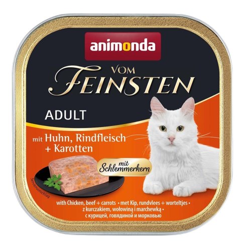 Animonda ANIMONDA Vom Feinsten Classic Cat kurczak, wołowina i marchewka - mokra karma dla kota - 100g