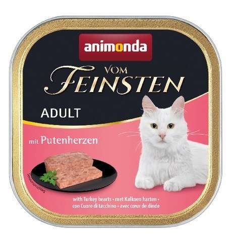 Animonda ANIMONDA Vom Feinsten Classic Cat serca indyka - mokra karma dla kota - 100g