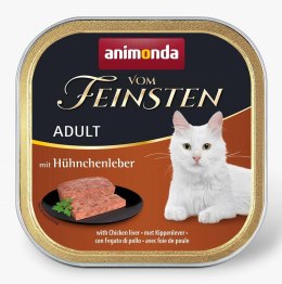 Animonda ANIMONDA Vom Feinsten Classic Cat wątróbka z kurczaka - mokra karma dla kota - 100g