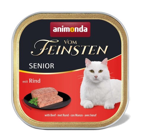 Animonda ANIMONDA Vom Feinsten Senior Cat wołowina - mokra karma dla kota - 100g