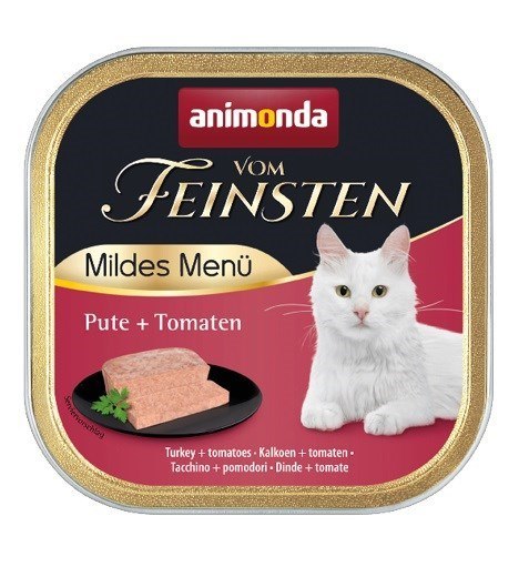 Animonda ANIMONDA vom Feinsten Mildes Menu Indyk z pomidorami - mokra karma dla kota - 100g