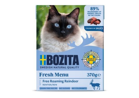 BOZITA BOZITA Mięsne kawałki z reniferem w sosie 370g