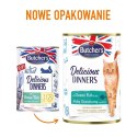 Butcher's BUTCHER'S Delicious dinners Kawałki z rybą morską w galaretce - mokra karma dla kota - 400 g