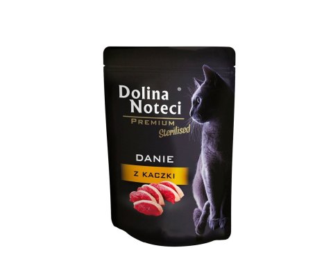 DOLINA NOTECI DOLINA NOTECI Premium Sterilised Danie z kaczki - mokra karma dla kotów sterylizowanych - 85g