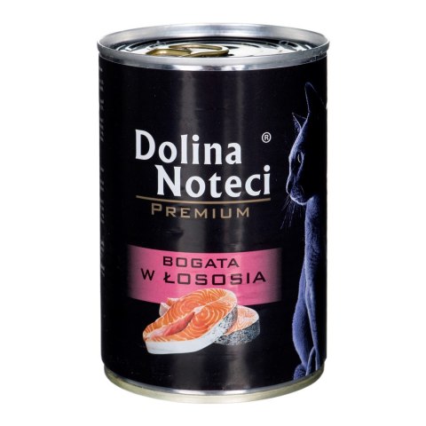 DOLINA NOTECI DOLINA NOTECI Premium bogata w łososia - mokra karma dla kota - 400g