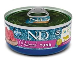 Farmina FARMINA N&D Cat Natural Tuna - mokra karma dla kota - 70 g