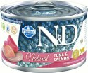 Farmina FARMINA N&D Cat Natural Tuńczyk&Łosoś - mokra karma dla kota - 140 g