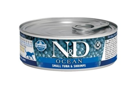 Farmina FARMINA N&D Ocean Tuna & Shrimp Adult - mokra karma dla kota - 70 g