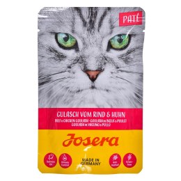 JOSERA JOSERA Pate gulasz kurczak z wołowiną - mokra karma dla kota - 85 g