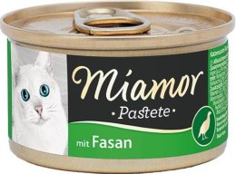 Miamor MIAMOR Pasztet mięsny dla kota bażant 85g