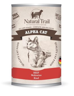 Natural Trail NATURAL TRAIL Cat Alpha Beef puszka 400g