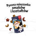 PURINA NESTLE FELIX Crispies Wołowina, Kurczak - przysmak dla kota - 45 g