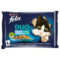 PURINA NESTLE FELIX Fantastic Duo Rybne Smaki - mokra karma dla kota - 4x85g