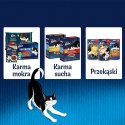 PURINA NESTLE FELIX Fantastic Łosoś w galaretce + Gładzica w galaretce - saszetki dla kota - 4x85g