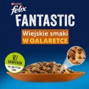 PURINA NESTLE FELIX Fantastic królik, Jagnięcina - mokra karma dla kota - 4x85g