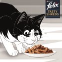 PURINA NESTLE FELIX Tasty Shreds z łososiem i tuńczykiem - mokra karma dla kota - 4x 80g