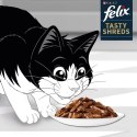 PURINA NESTLE FELIX Tasty Shreds z wołowiną i kurczakiem - mokra karma dla kota - 4x 80g