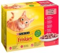 PURINA NESTLE Friskies Mix mięsny - mokra karma dla kota - 12 x 85 g